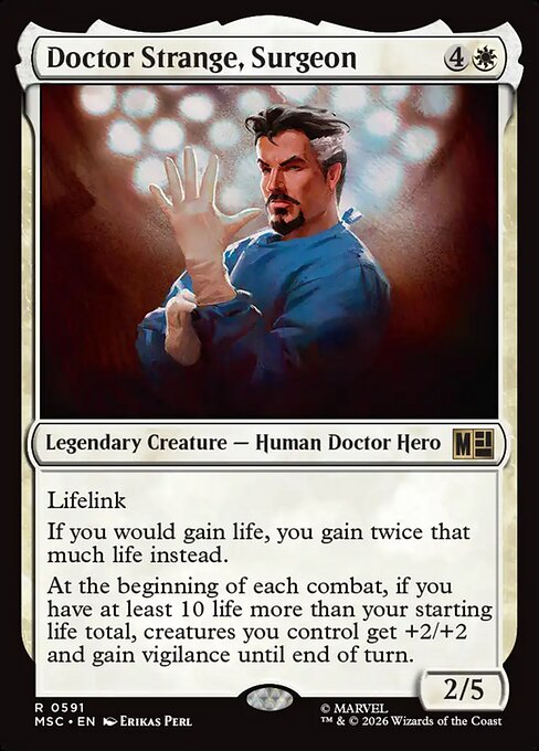 Doctor Strange, Surgeon - MSC - 591