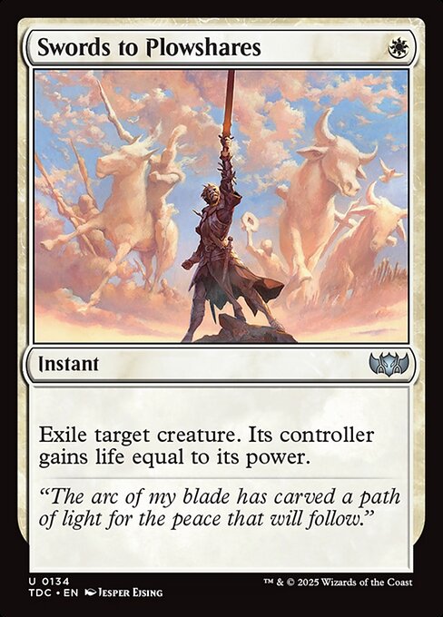 Swords to Plowshares - TDC - 134