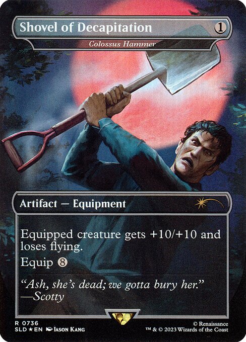Shovel of Decapitation - Colossus Hammer (Foil) - SLD - 736