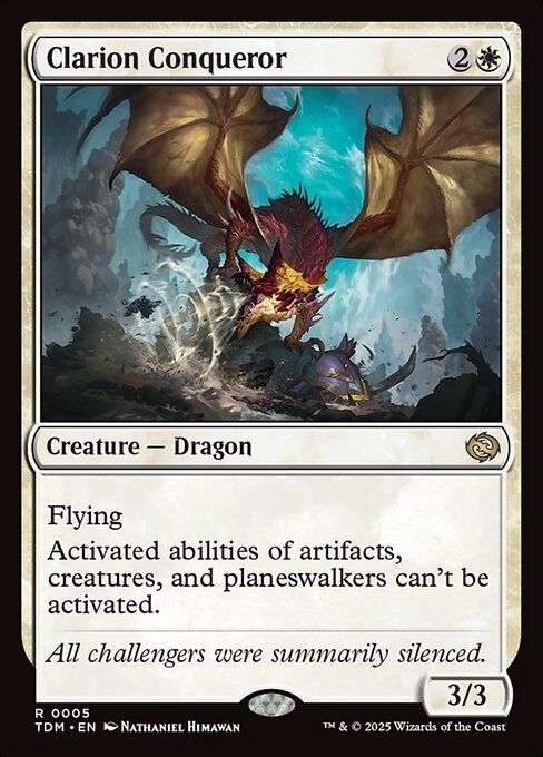 Clarion Conqueror (Foil) - TDM - 5