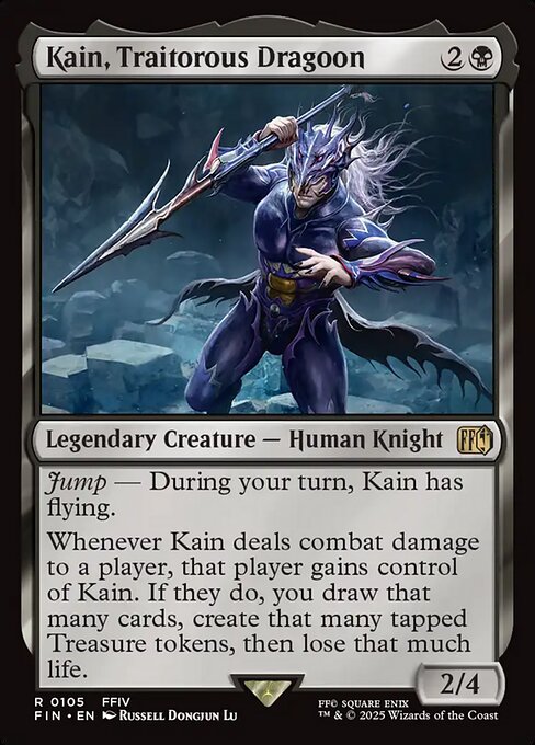 Kain, Traitorous Dragoon - FIN - 105