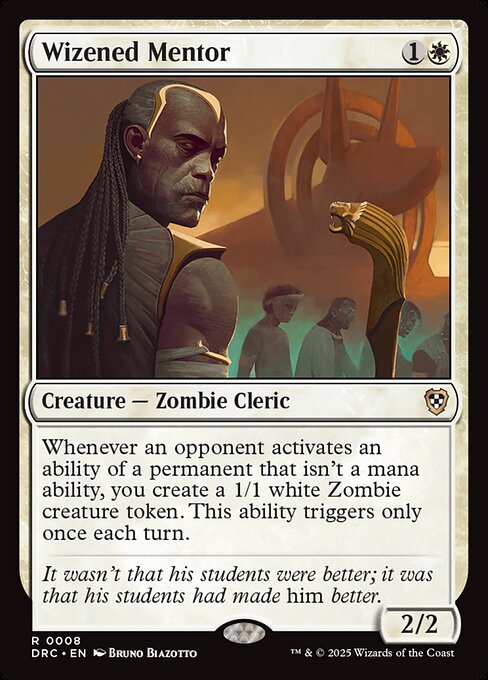 Wizened Mentor - DRC - 8