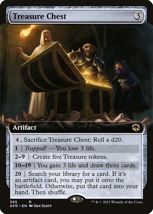 Treasure Chest (Extended Art) (Foil) - AFR - 395