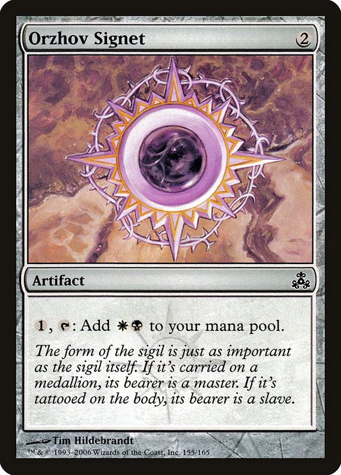 Orzhov Signet - GPT - 155