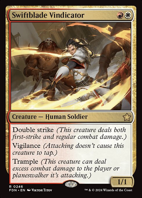 Swiftblade Vindicator - FDN - 246