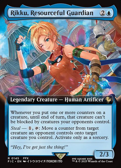 Rikku, Resourceful Guardian (Extended Art) - FIC - 145
