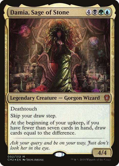 Damia, Sage of Stone (Foil) - CM2 - 2