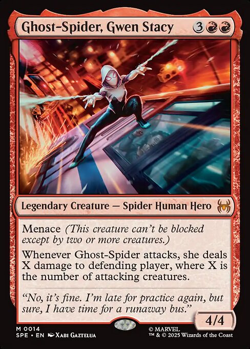 Ghost-Spider, Gwen Stacy (Foil) - SPE - 14