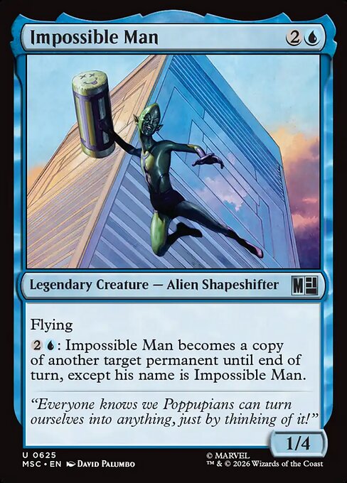 Impossible Man - MSC - 625