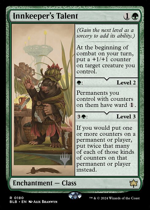 Innkeeper's Talent - PBLB - 180p