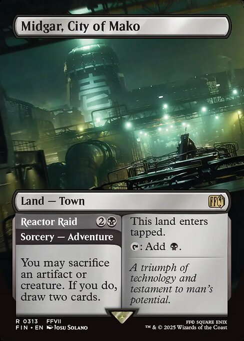 Midgar, City of Mako (Borderless) (Foil) - FIN - 313