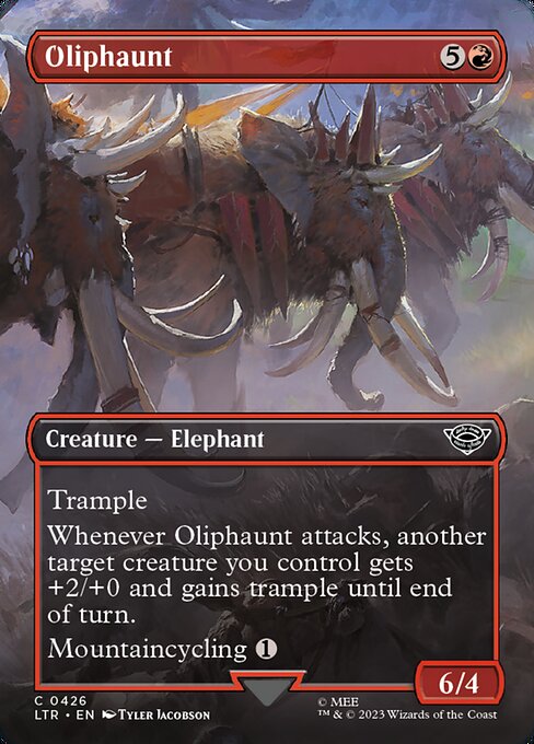 Oliphaunt (Borderless) - LTR - 426
