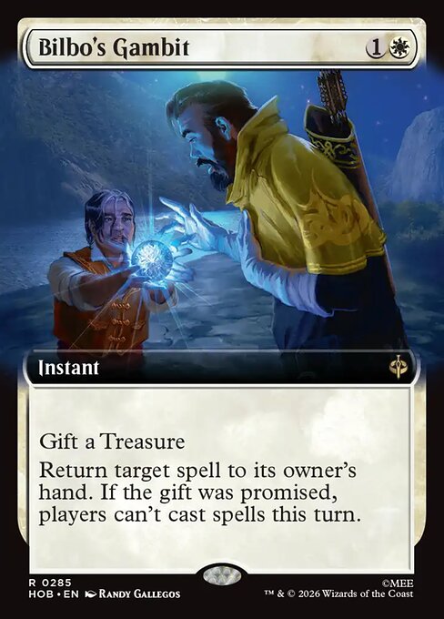 Bilbo's Gambit (Extended Art) (Foil) - HOB - 285