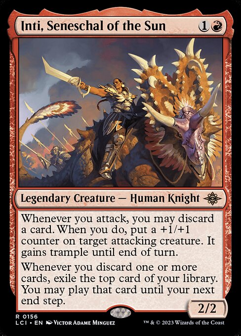 Inti, Seneschal of the Sun (Foil) - LCI - 156