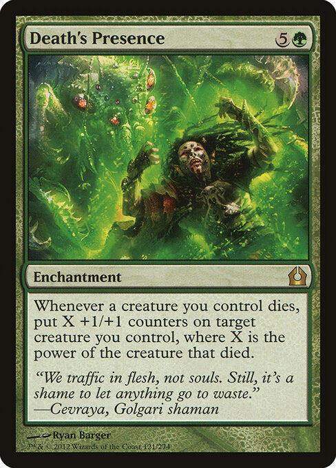 Death's Presence (Foil) - RTR - 121