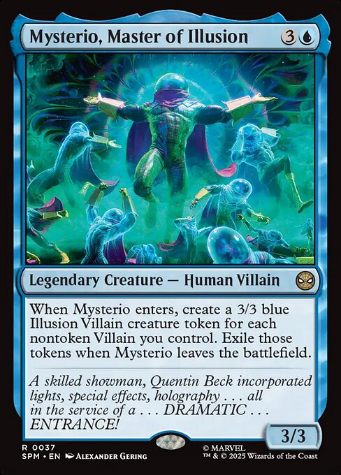 Mysterio, Master of Illusion (Foil) - SPM - 37