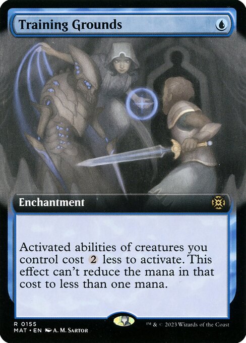 Training Grounds (Extended Art) (Foil) - MAT - 155