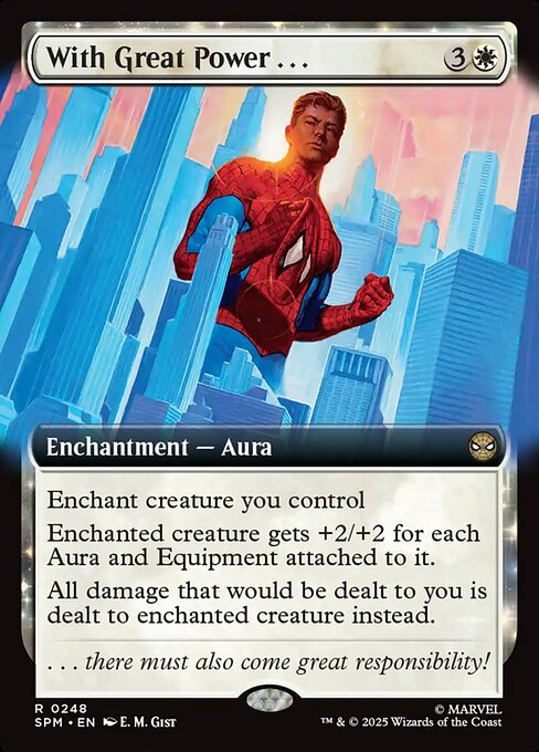 With Great Power... (Extended Art) (Foil) - SPM - 248