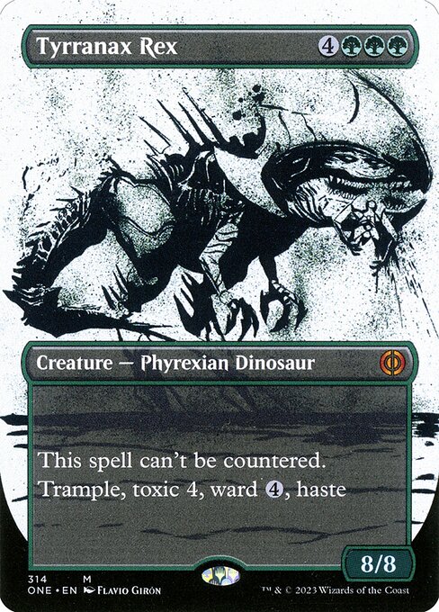 Tyrranax Rex (Showcase) (Foil) - ONE - 314