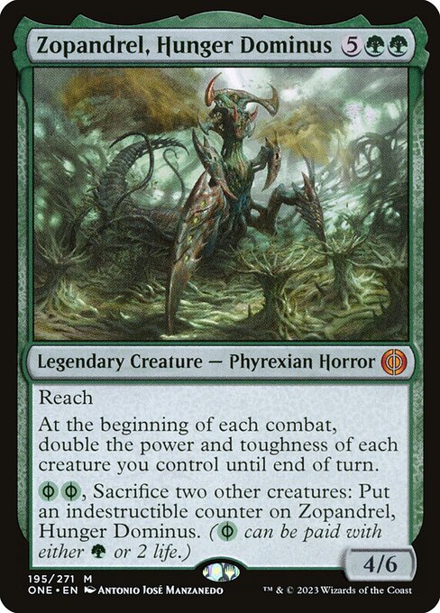 Zopandrel, Hunger Dominus - ONE - 195