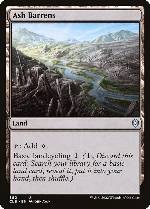 Ash Barrens - CLB - 880