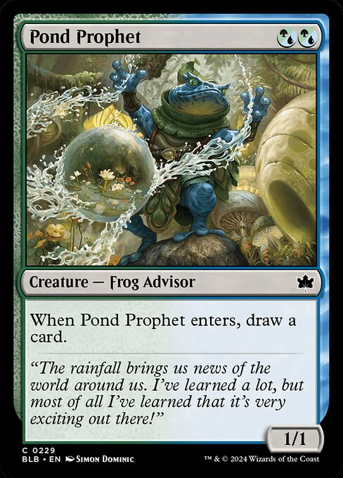 Pond Prophet (Foil) - BLB - 229