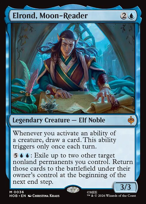 Elrond, Moon-Reader - HOB - 36