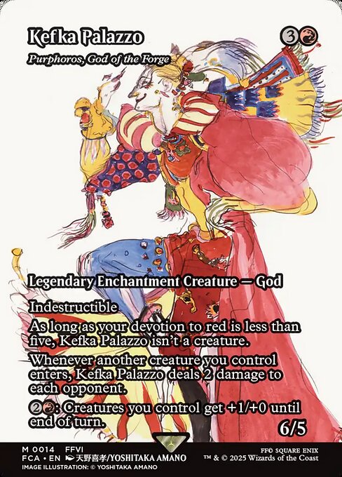 Kefka Palazzo - Purphoros, God of the Forge (Showcase) - FCA - 14
