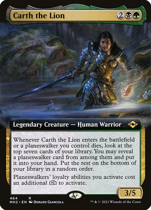 Carth the Lion (Extended Art) - MH2 - 464