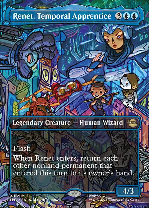 Renet, Temporal Apprentice (Borderless) - TMT - 202