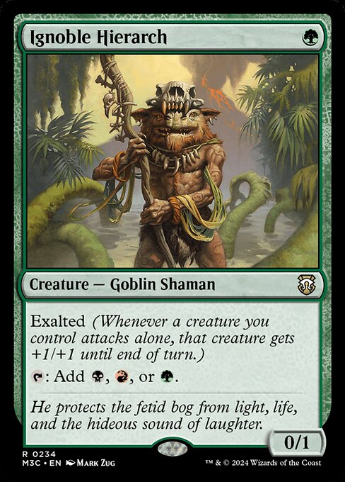 Ignoble Hierarch - M3C - 234