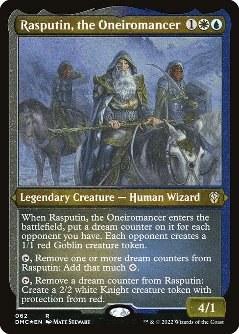 Rasputin, the Oneiromancer (Foil Etched) - DMC - 62