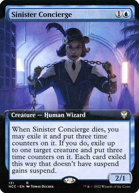 Sinister Concierge (Extended Art) - NCC - 131