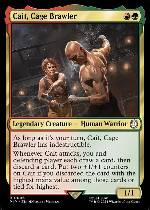 Cait, Cage Brawler - PIP - 96