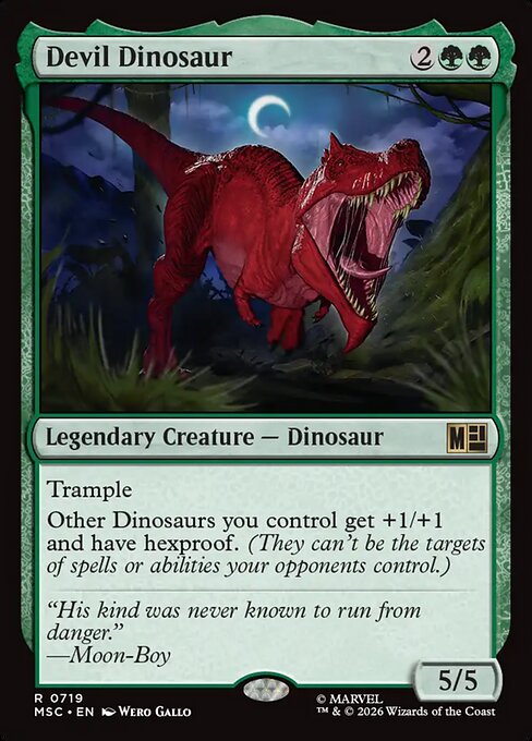 Devil Dinosaur - MSC - 719