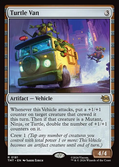 Turtle Van - TMT - 181