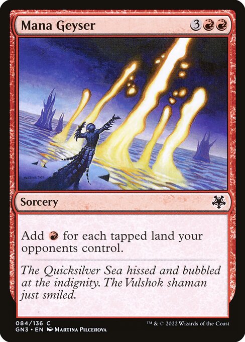 Mana Geyser - GN3 - 84