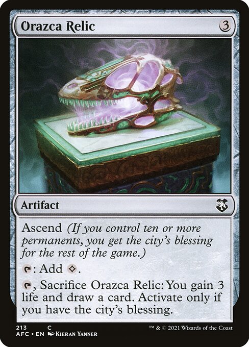 Orazca Relic - AFC - 213