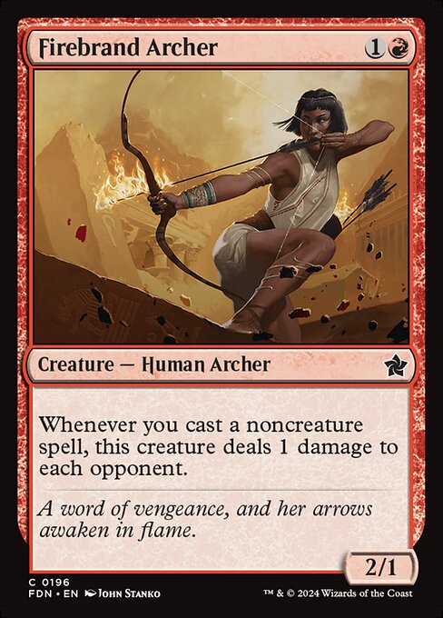 Firebrand Archer - FDN - 196