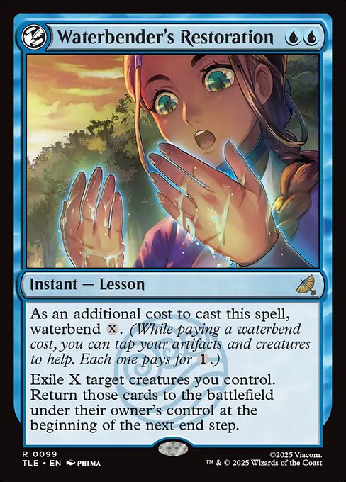 Waterbender's Restoration - TLE - 99