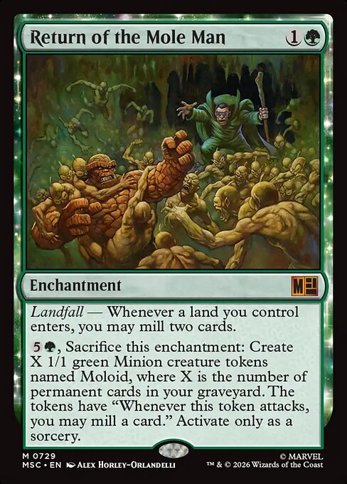 Return of the Mole Man - MSC - 729