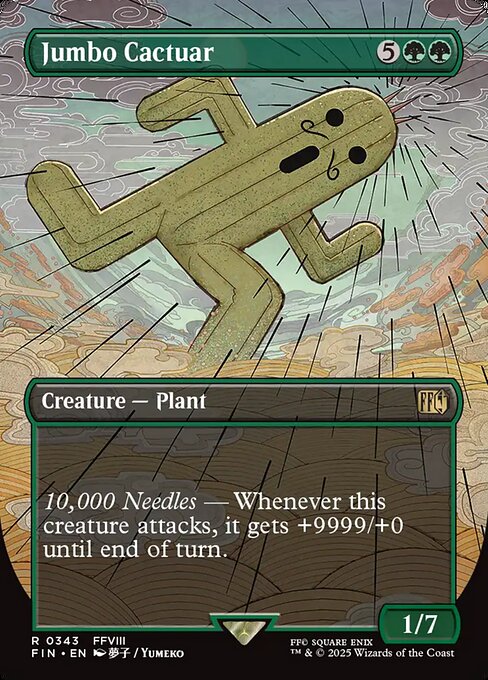 Jumbo Cactuar (Borderless) - FIN - 343