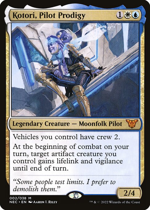 Kotori, Pilot Prodigy (Foil) - NEC - 2