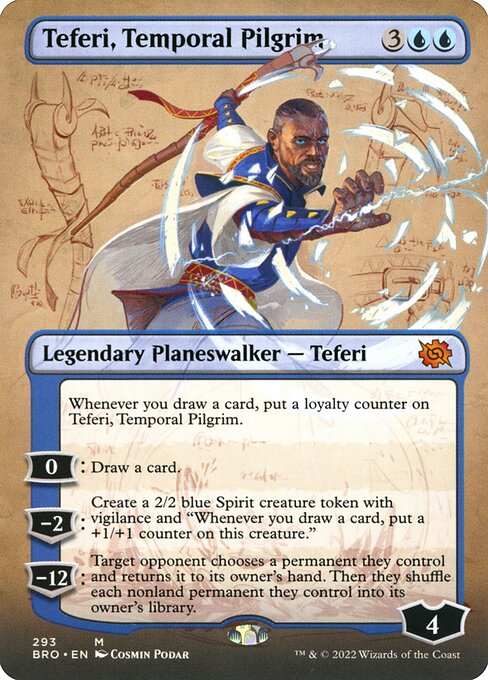 Teferi, Temporal Pilgrim (Borderless) - BRO - 293