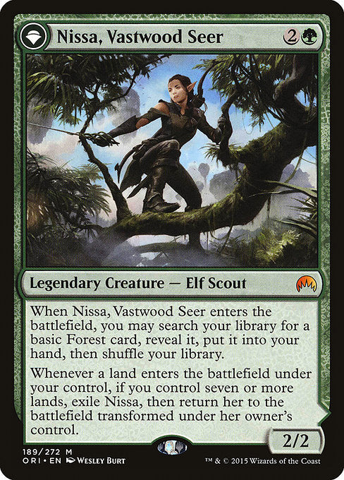 Nissa, Vastwood Seer - ORI - 189