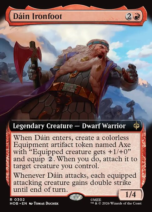 Dain Ironfoot (Extended Art) - HOB - 302