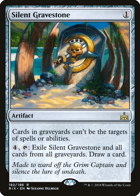 Silent Gravestone - RIX - 182
